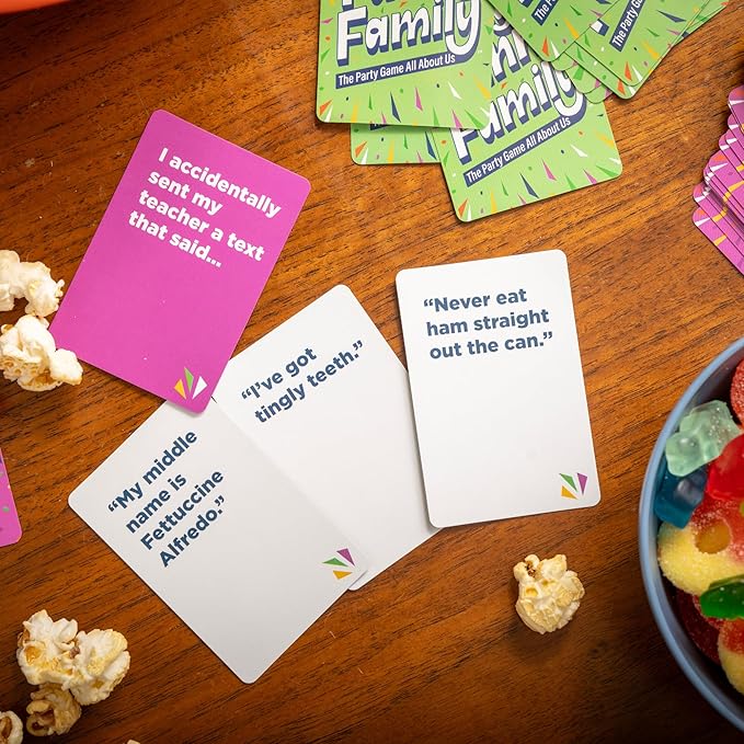 My Funny Family [Fun Card Game for Kids, Adults, Families | Great for Parties, Game Nights, Travel Games, Camping, Family Vacation | Easy to Learn and Family Friendly | Family Games Ages 10 and Up]