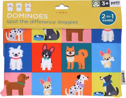 Game Spot The Difference Dominoes Doggies