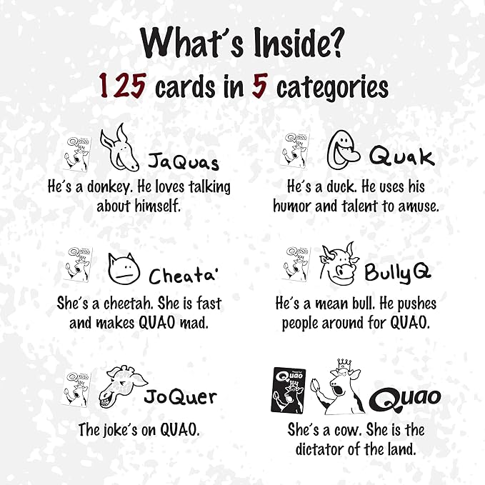 Wiggity Bang Zobmondo Quao Card Game, Fun Party Game for Social Groups, Teens, Students, and Families