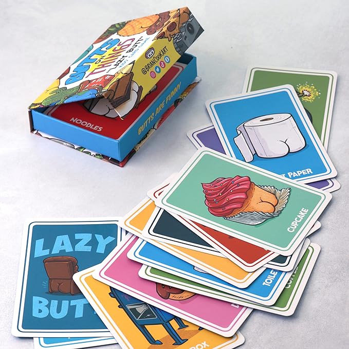 Lazy Butt - Family Card Game by Brian Cook Art