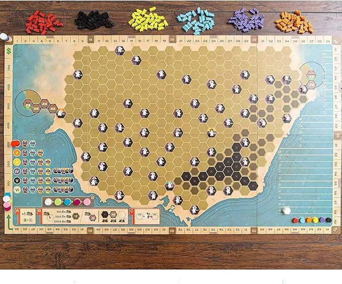Ride The Rails: Australia & Canada, Expansion, Strategy Board Game, 3 to 5 Players, 45 to 60 Minute Play Time, Ages 15 and Up