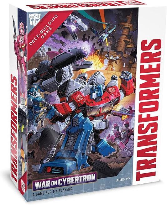Renegade Game Studios Transformers Deck-Building Game: War On Cybertron - Stand Alone Game & Expansion, Ages 14+, 1-4 Players, 45-90 Min