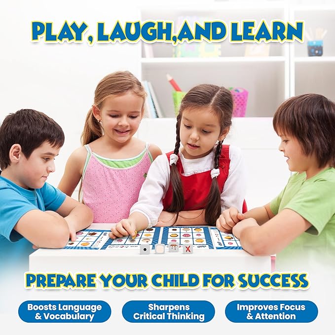 Bingo Style Game Targeting Descriptive Language, Sentence Structure, and Ability to Follow Multi-Component Directions