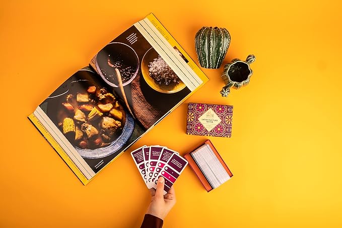 Skyline Collection Trivia Set - Latin Culture Trivia, 140 Question Cards - Game Night Entertainment for Families & Friends