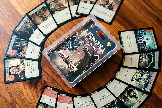 Pagan: Fate of Roanoke - Close Encounters Expansion Pack, Dueling Witch & Hunter Asymmetrical Deduction Card Game Filled with Intrigue & Mystery, 2 Players, 60 Mins