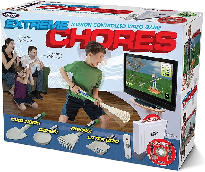 Prank Pack, Extreme Chores Gift Box, Wrap Your Real Present in a Funny Authentic Prank-O Gag Present Box, Novelty Gift Box for Pranksters