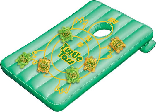 Swimline Inflatable Turtle Toss Cornhole