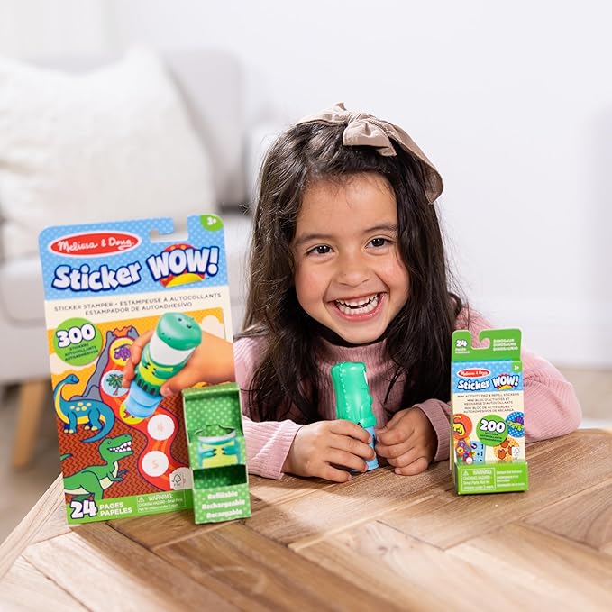 Melissa & Doug Sticker Wow! Dinosaur Bundle