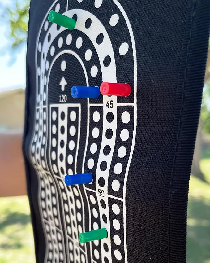 Incremental MagBoard: Cribbage and Mancala Magnetic Rollable Travel Game