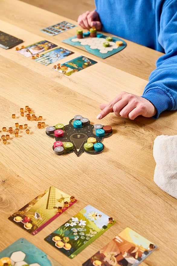 Harmonies Board Game - Create Oneiric Landscapes! Strategic & Poetic Gameplay, Fun Family Game for Kids & Adults, Ages 10+, 1-4 Players, 30 Min Playtime, (Multilingual Edition) Made by Libellud