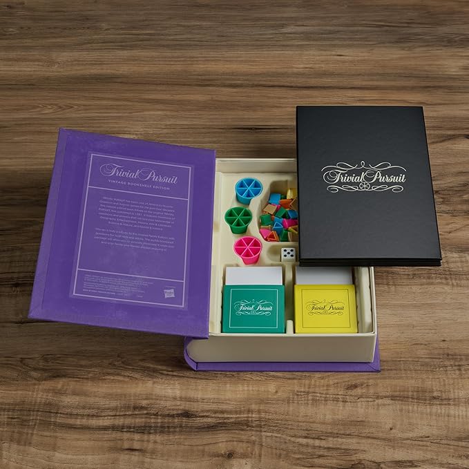 WS Game Company Trivial Pursuit Vintage Bookshelf Edition