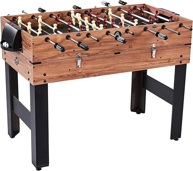 Lancaster 3 in 1 Sports Multigame, Pool Billiards, Slide Hockey, Foosball Game Table