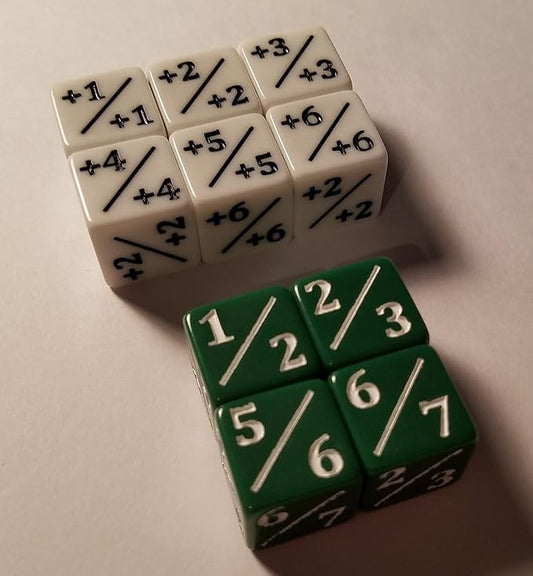 10x Counter & Tarmogoyf Dice for Magic: The Gathering and Other Games / CCG MTG