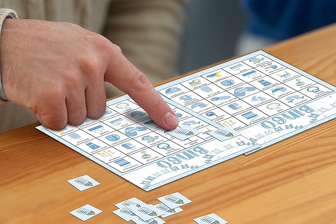 Baby Shower Bingo, Bingo Game for 24 Players (A04)