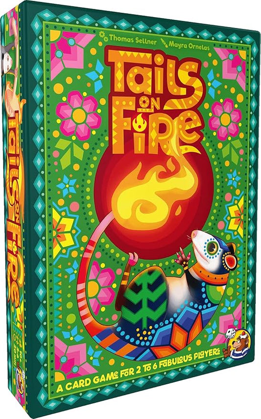 Tail on Fire | A Very Interactive Card Game for 2-6 Players in Which Chosing The Best 3 Cards for One Round Becomes an Exciting Dilemma | Ages 10+ |20 Mins HeidelBÄR Games
