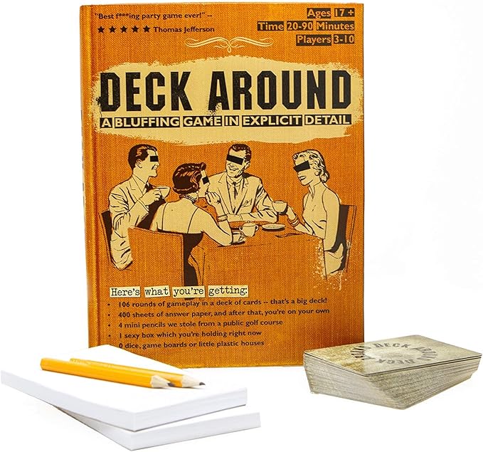 Adult Party Game with Over 100 Rounds (Card Game)