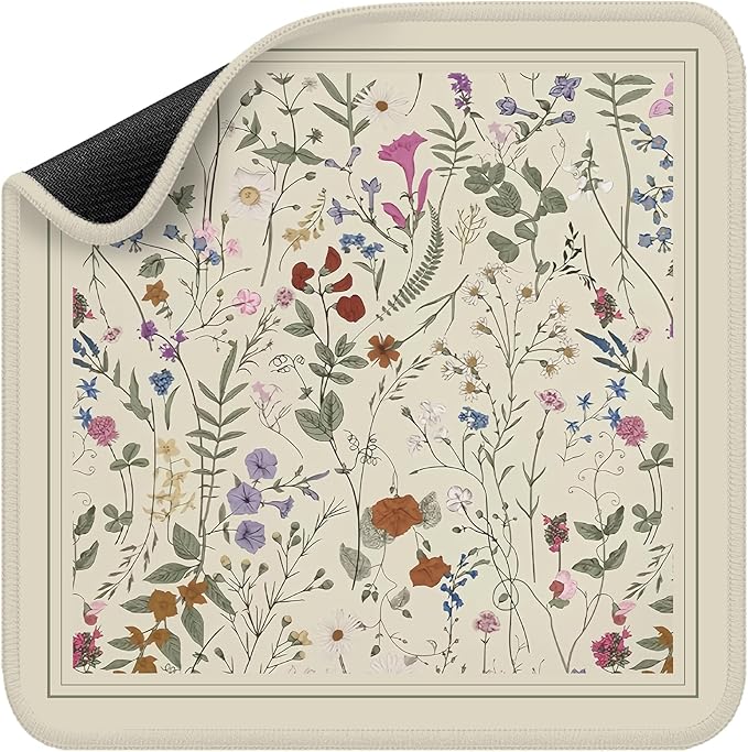 Mahjong Mat for Table, Durable Mahjong Table Cover with Unique Design, Premium Mahjong Accessories, Perfect Mahjong Gifts for Women, Game Mat for Mahjong and Board Game Enthusiasts Ethereal Blossom