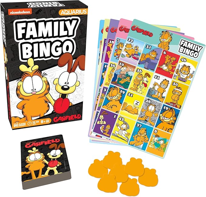 AQUARIUS - Garfield Family Bingo Game