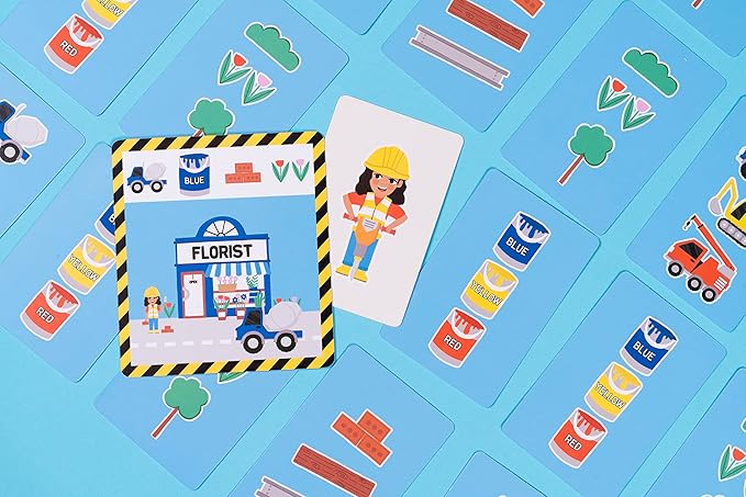 Professor PUZZLE Little Builders Game - Work Together to Build The Town!