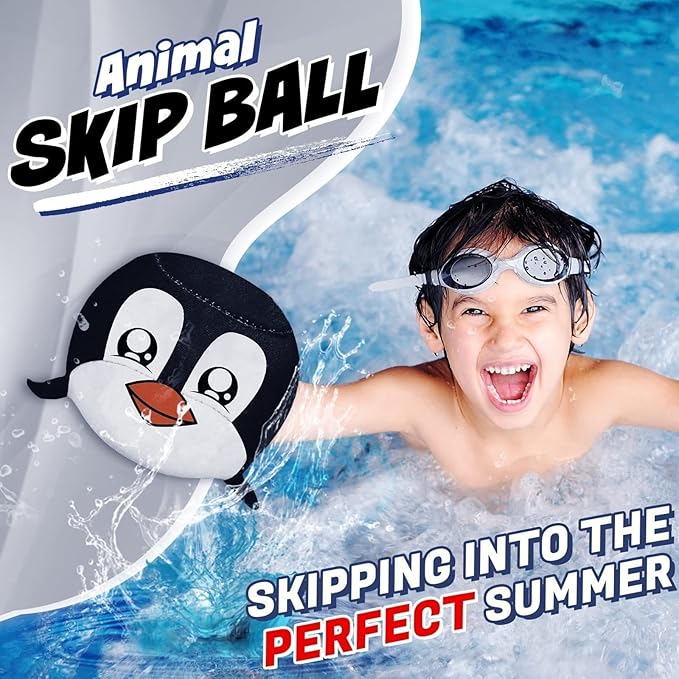 Activ Life The Ultimate Skip Ball – Water Bouncing Ball (2 Pack) Create Lasting Memories with Your Friends & Family at The Beach, Lake or Pool - Great for All Ages