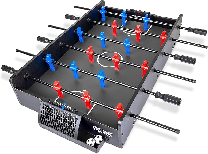 GoSports 32 Inch Tabletop Foosball Game Set - Oak or Black