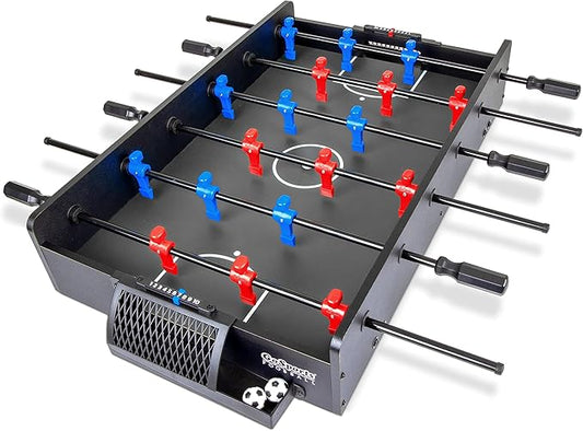 GoSports 32 Inch Tabletop Foosball Game Set - Oak or Black