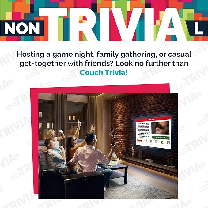 Couch Trivia Digital Game A Fun and Educational Game About Medicine with Virtual Host for Adults (Doctor Know-It-All)