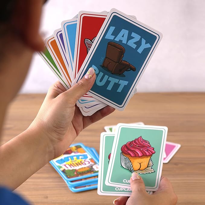 Lazy Butt - Family Card Game by Brian Cook Art