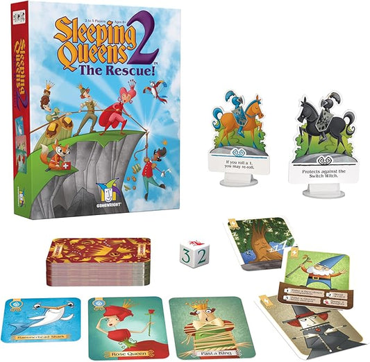 Gamewright Sleeping Queens 2 - The Rescue!