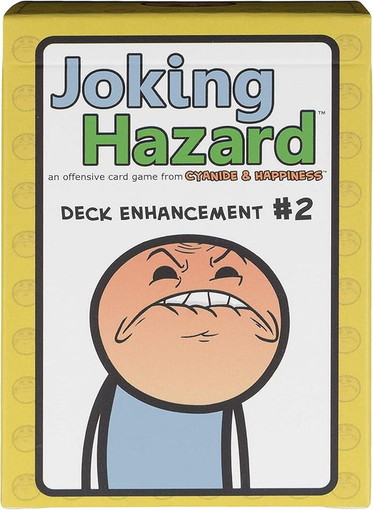 Joking Hazard Deck Enhancement #2 - Expansion Pack for Fun Party Games by Cyanide & Happiness, 100 New Hilarious Comic Cards | Perfect for Game Night