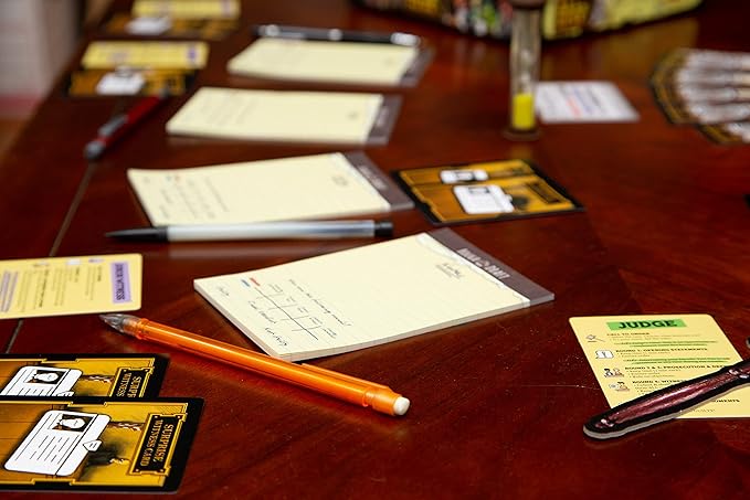All Rise Board Game - The Ridiculous Game of Off-The-Cuff Storytelling and Courtroom Debate!