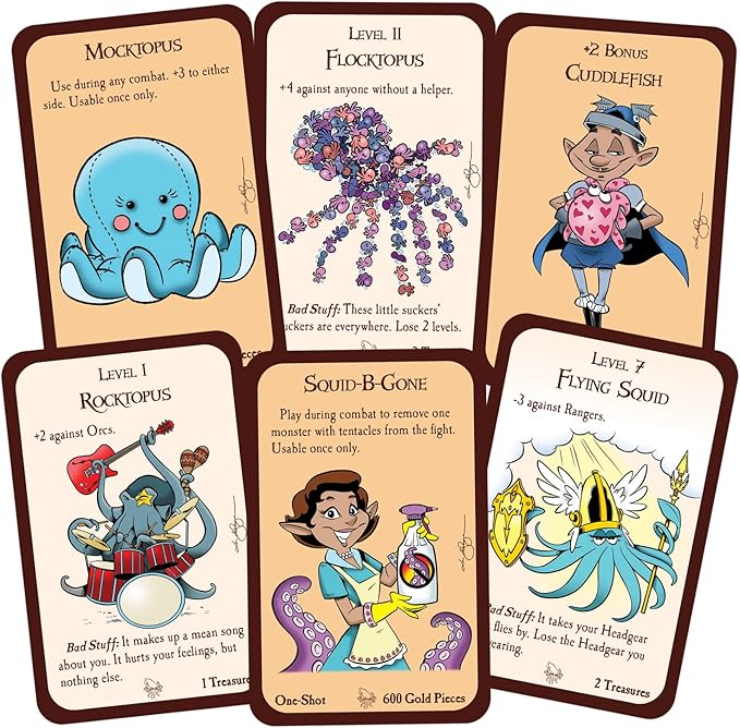 Munchkin Squids Board Game