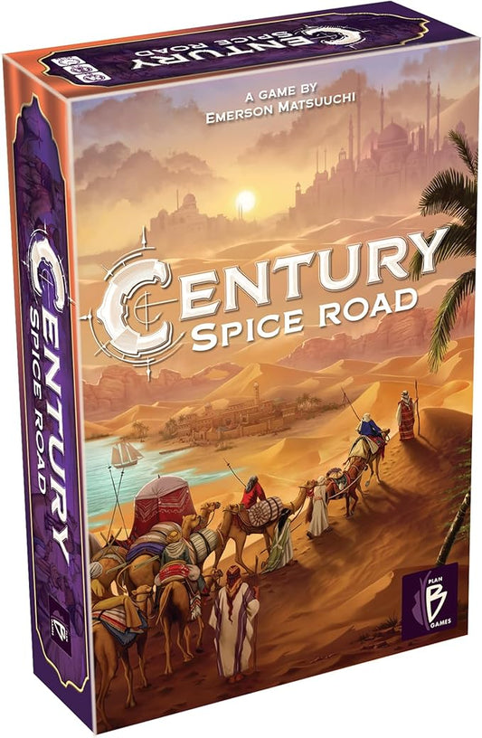 Century Spice Road Board Game | Strategy/ Exploration/ Family Board Game | Ages 8 + | 2 to 4 Players | Average Playtime 30-45 Minutes | Made by Plan B Games,Multi-Colored,40000ENPBG