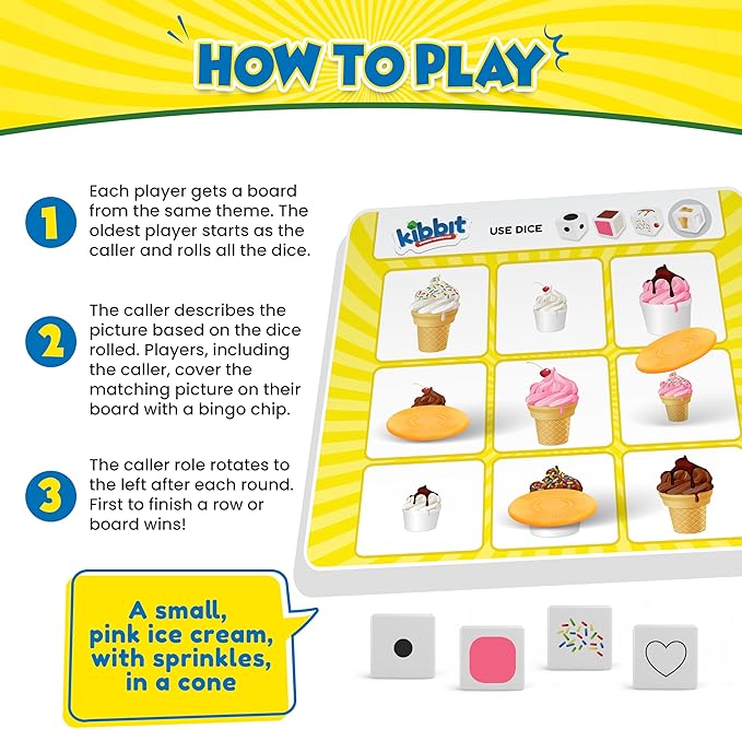 Bingo Style Game Targeting Descriptive Language, Sentence Structure, and Ability to Follow Multi-Component Directions