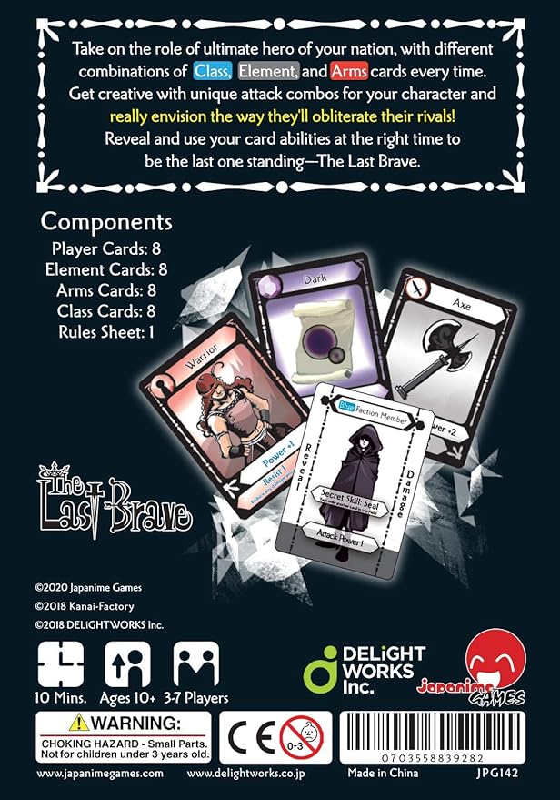 The Last Brave Card Game
