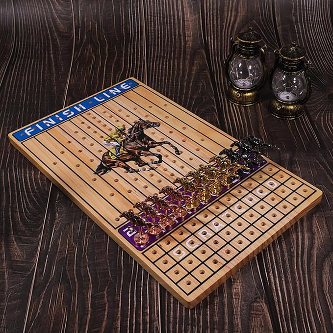 yquorp Metal Horse for Horse Racing Board Game，Gold×4, Rose Gold×4, Silver×3 Classic Style Collection Souvenirs (Gold×4+Rose Gold×4+Silver×3)…