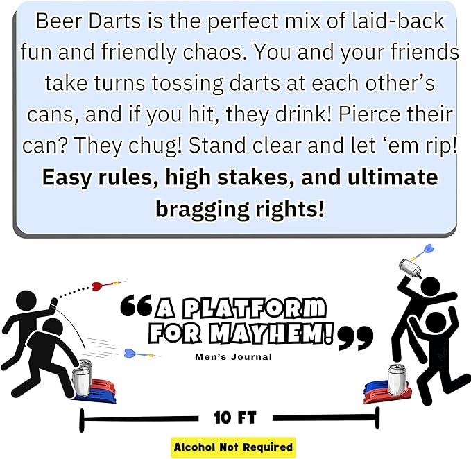 Party Game Great for Getting Parties Started - Play with Any Canned Beverage