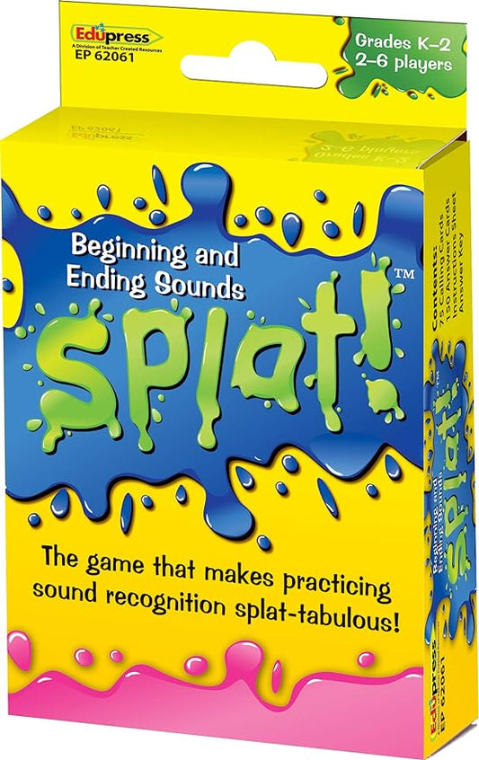 Beginning and Ending Sounds Splat™ Game Grades K-2 (EP62061)