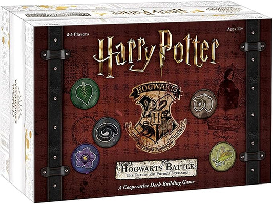 USAOPOLY Harry Potter: Hogwarts Battle - The Charms and Potions Expansion/Second Expansion to Harry Potter Deckbuilding Game/Featuring New Abilities & Cards/Officially Licensed