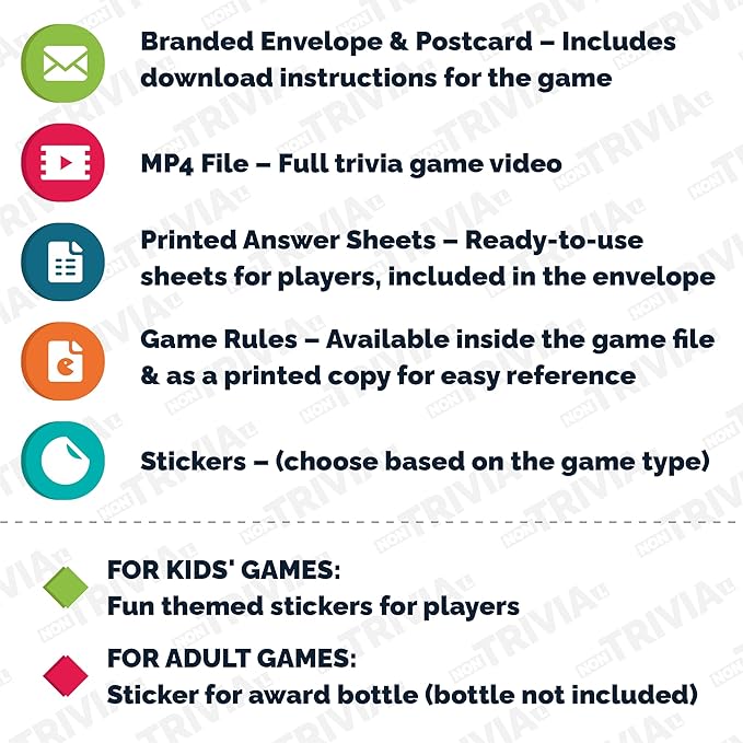 Couch Trivia Game A Fun and Educational Game with Virtual Host for Adults (The Great Gatsby)