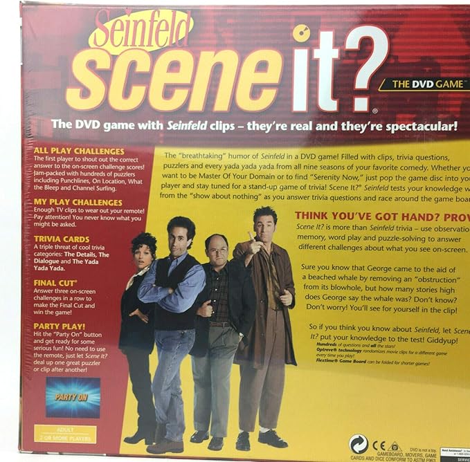 Mattel Scene It? DVD Game - Seinfeld Edition