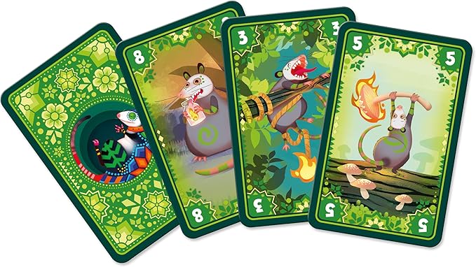 Tail on Fire | A Very Interactive Card Game for 2-6 Players in Which Chosing The Best 3 Cards for One Round Becomes an Exciting Dilemma | Ages 10+ |20 Mins HeidelBÄR Games