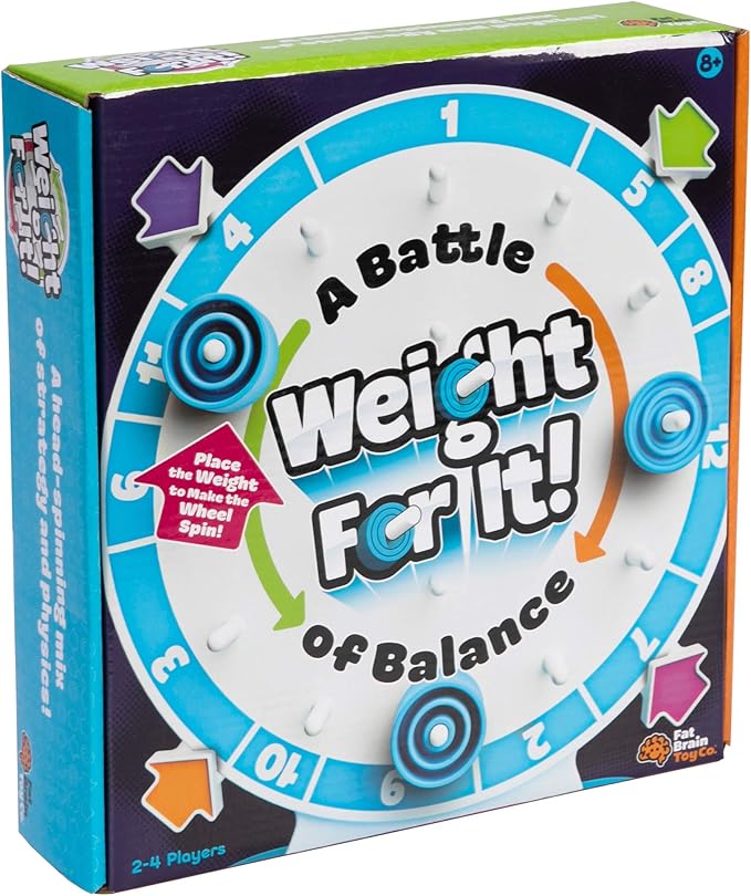 Fat Brain Toys Weight for It - 2 to 4 Player Game of Strategy & Physics, Ages 8+