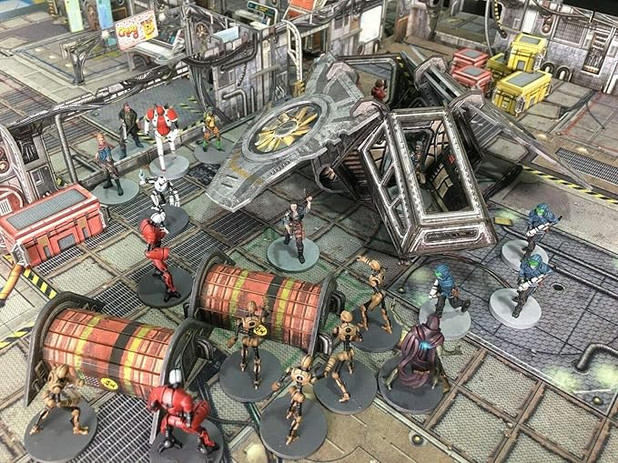 Battle Systems Core Space Get to The Shuttle Expansion Cooperative/Solo SciFi Dungeon Crawler Board Game