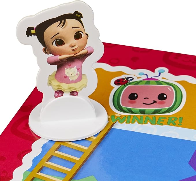 Hasbro Gaming Chutes and Ladders: CoComelon Edition Board Game for Kids | 2-4 Players | Preschool Back to School Gifts | Ages 3+ (Amazon Exclusive)