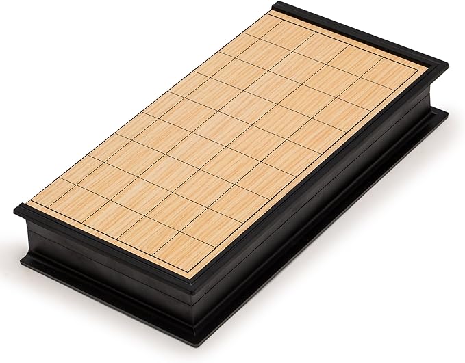 Yellow Mountain Imports Shogi Japanese Chess Magnetic Travel Game Set - 9.75-Inch