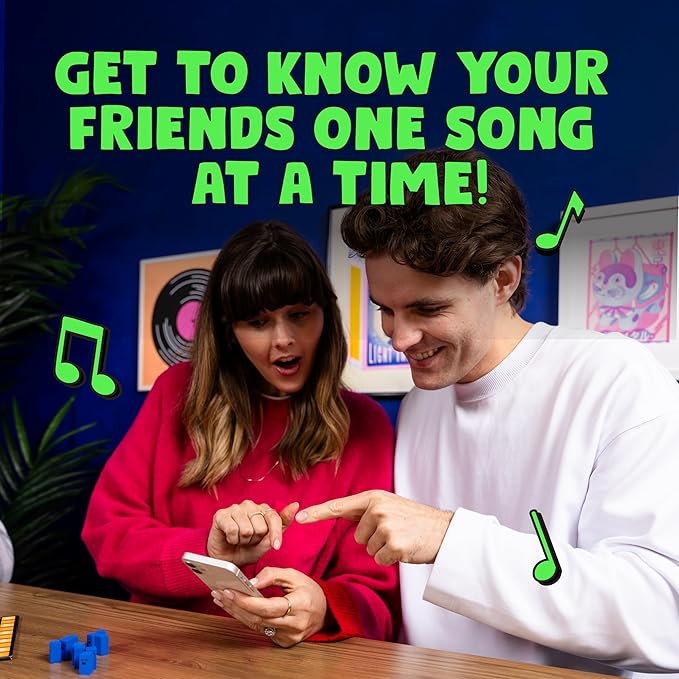 Add to Playlist: Get to Know Your Friends One Song at A Time | Hilarious Music Board Game, Great for Parties, a Birthday or Fun Game Nights