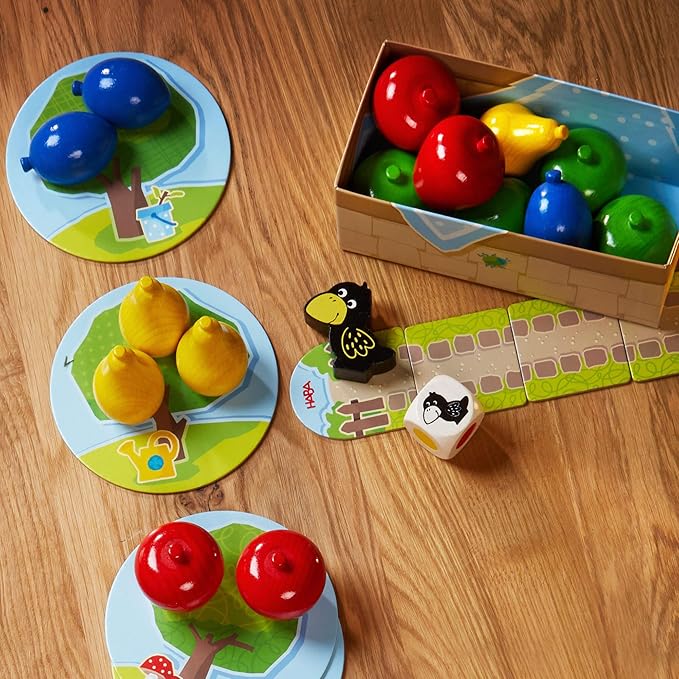 HABA My Very First Games - First Orchard Toddler Game for Ages 2+ (Spanish Language Version)