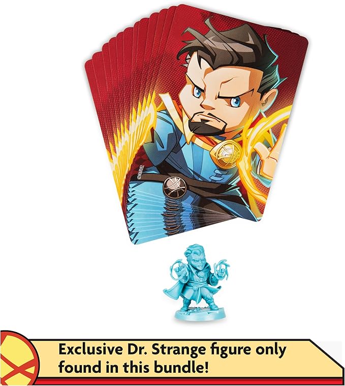 Marvel United, Superhero Card Strategy Board Game Comic Bundle with Spiderman and Dr. Strange Expansion, for Adults & Kids Ages 14+ (Amazon Exclusive)