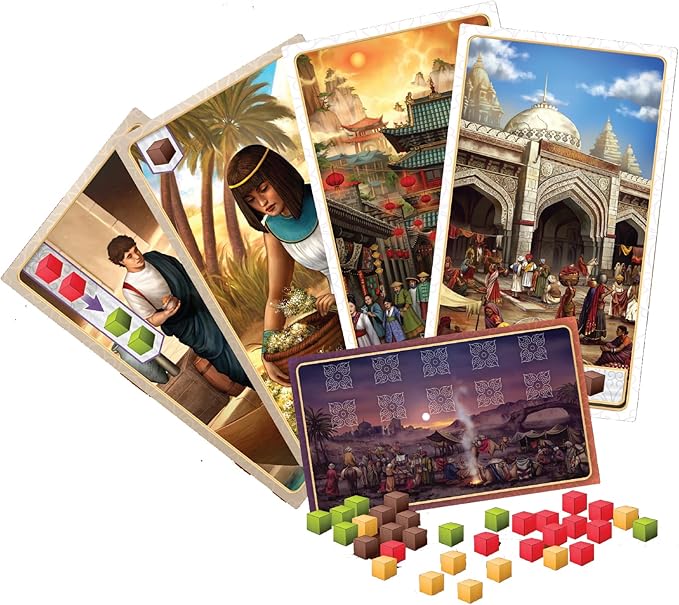 Century Spice Road Board Game | Strategy/ Exploration/ Family Board Game | Ages 8 + | 2 to 4 Players | Average Playtime 30-45 Minutes | Made by Plan B Games,Multi-Colored,40000ENPBG